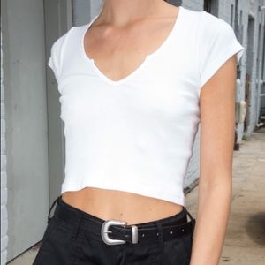 Brandy Melville Richie Top in White
